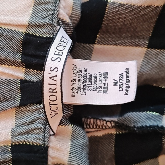 Women Victoria Secret Pull Up Pajama Pants size medium - Picture 8 of 10